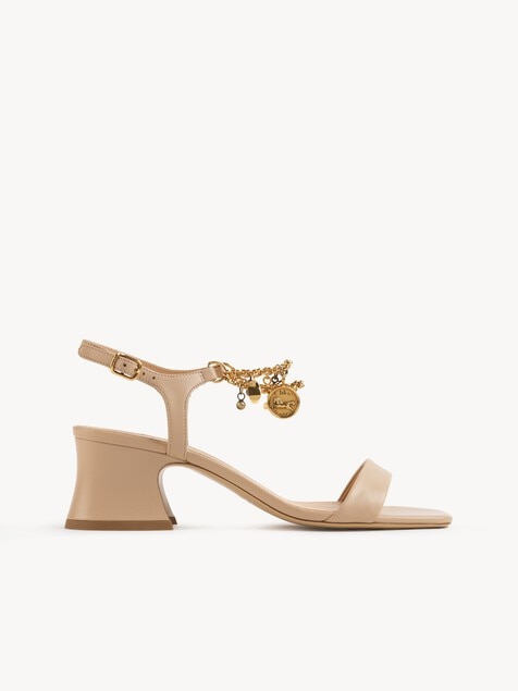 Chlo&eacute; Charms heeled sandal