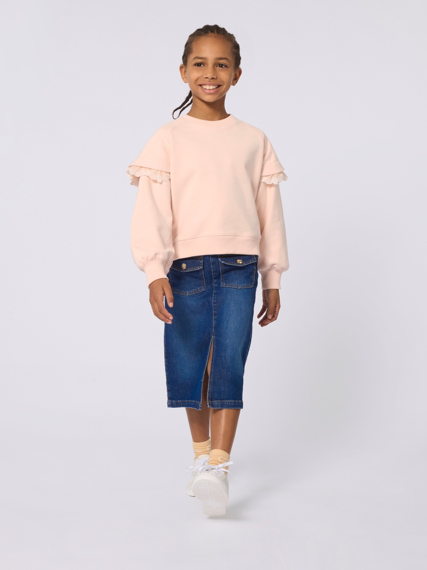 Kinderpullover mit R&uuml;schen - 5