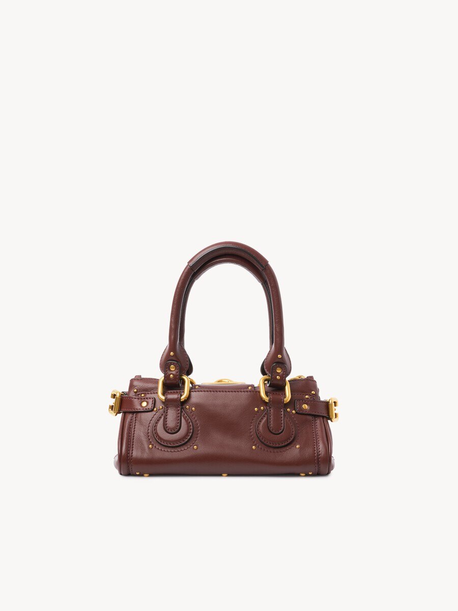 Bolso Paddington peque&ntilde;o de cuero granulado - 7