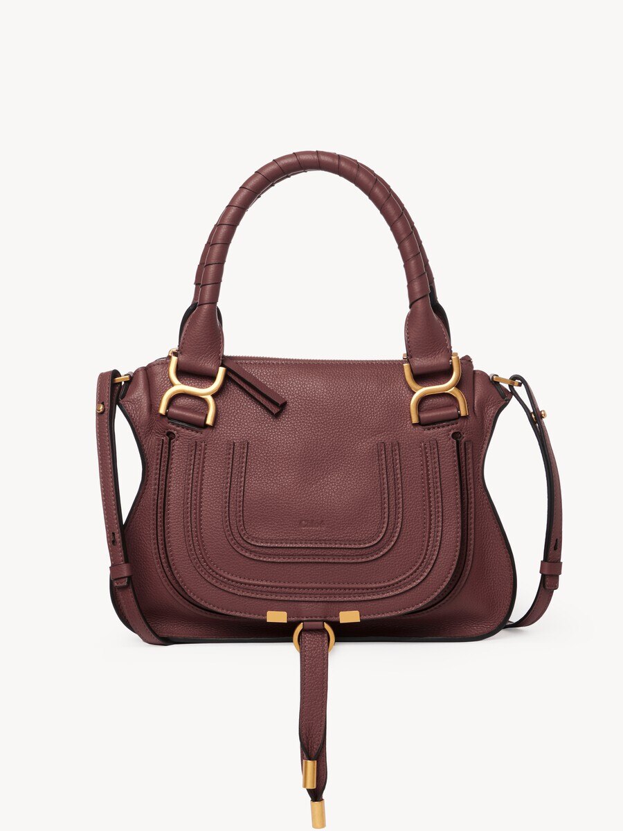 Small Marcie bag in grained leather - 2