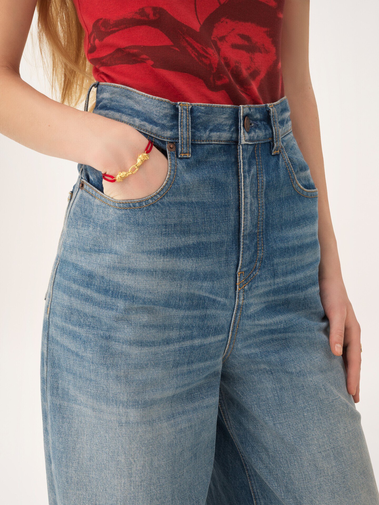 Chlo&eacute; Chain Horse Armband - 3