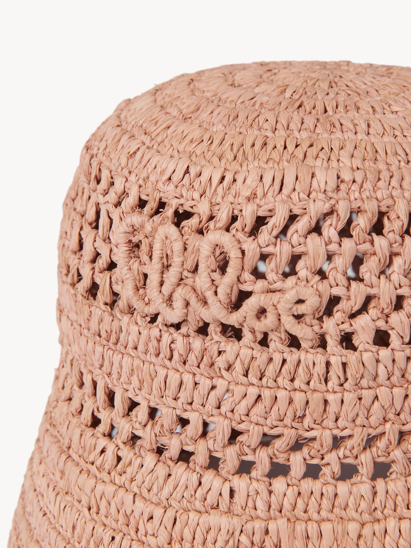 The Chlo&eacute; Sunset bucket hat in raffia - 3.0