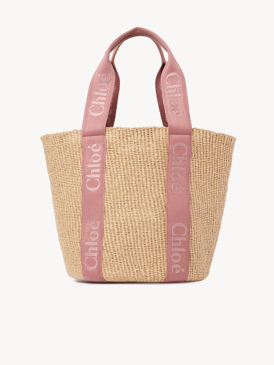Large Woody basket in natural fibres - 6