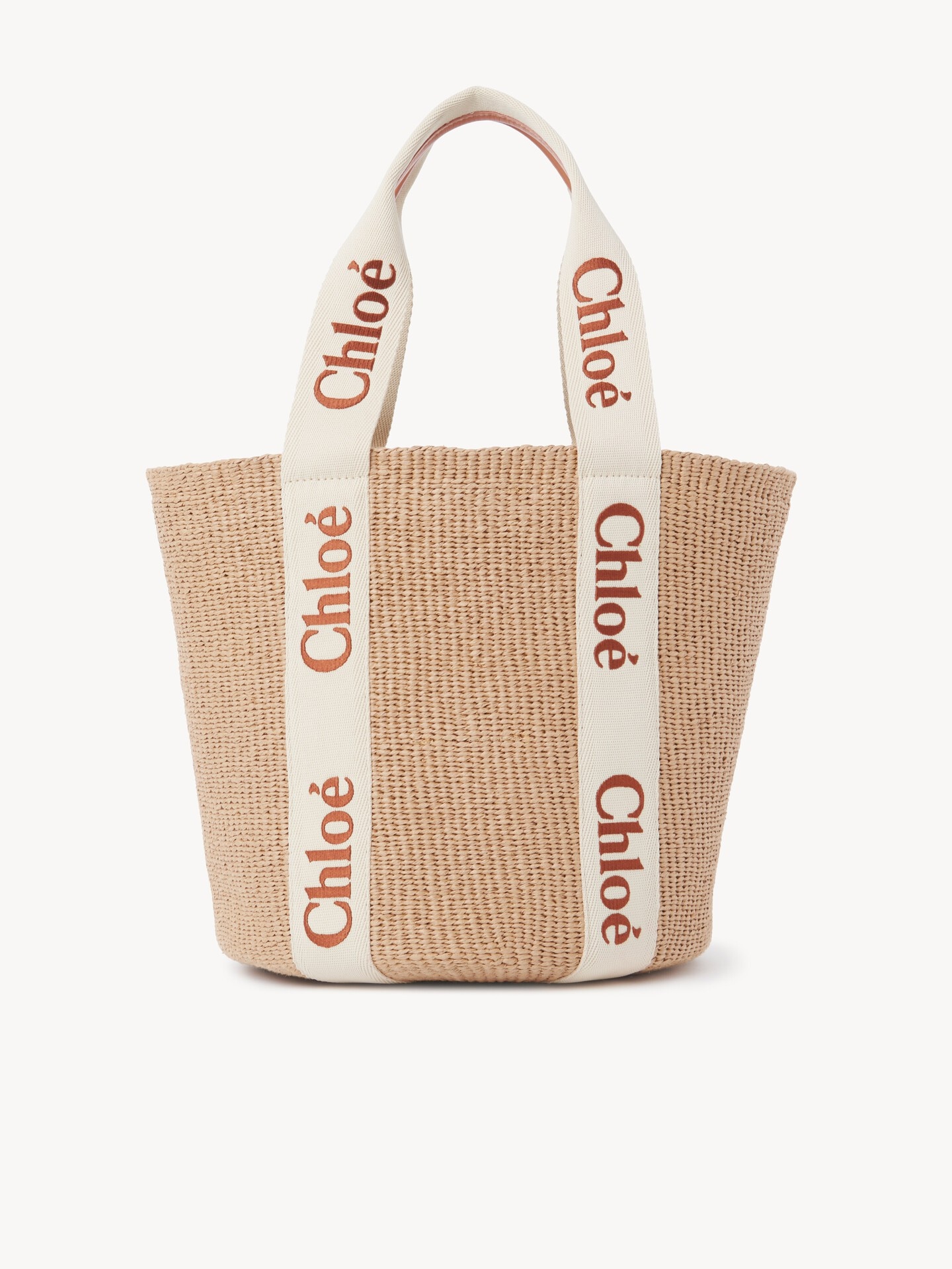 Large Woody basket in natural fibres - 5