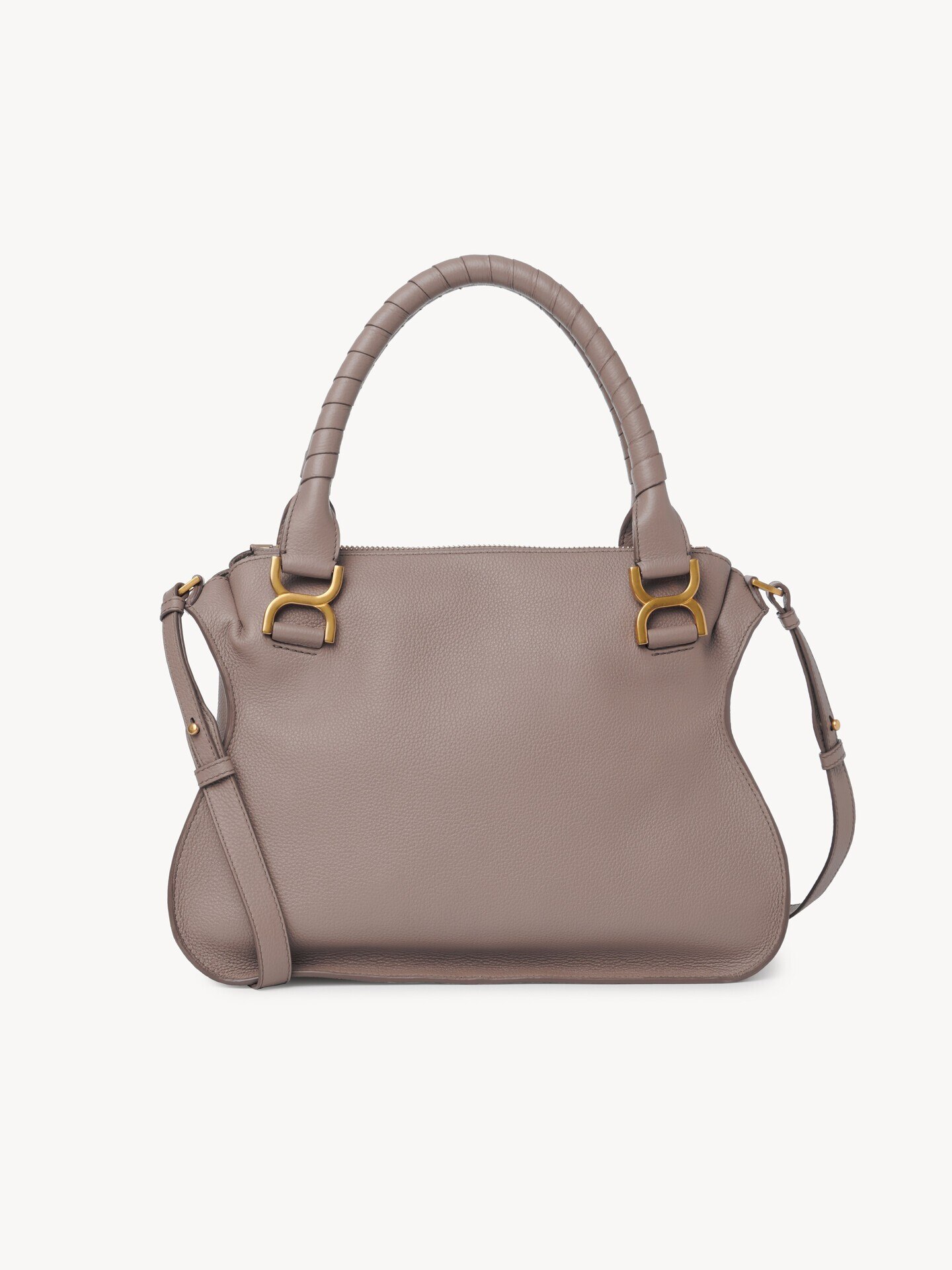 Small Marcie bag in grained leather - 4