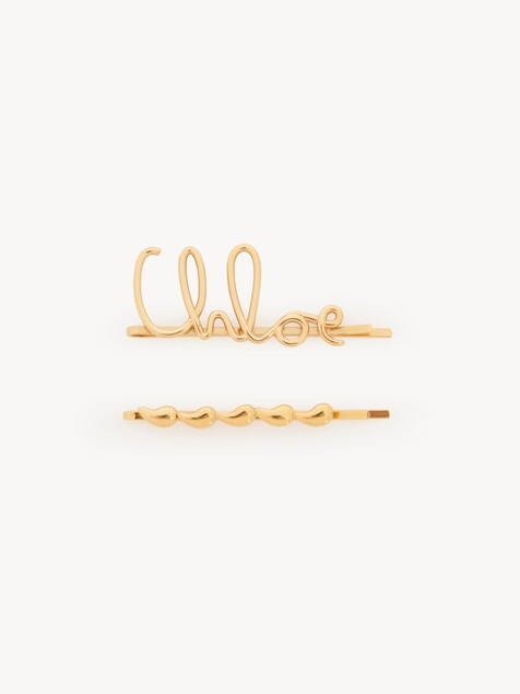 The Chlo&eacute; Iconic hair clips set