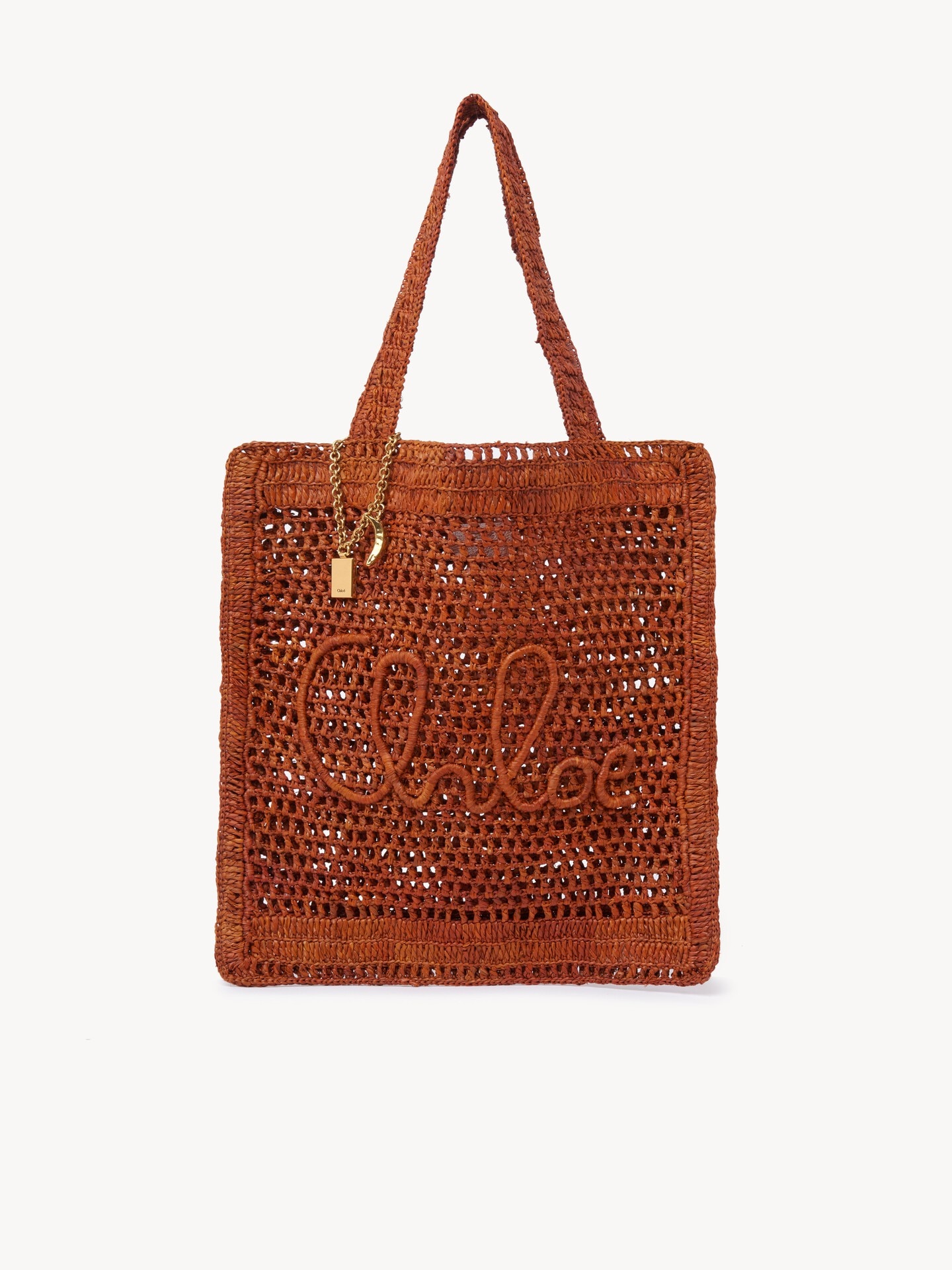 Sac cabas Summer Banana en raphia - 1