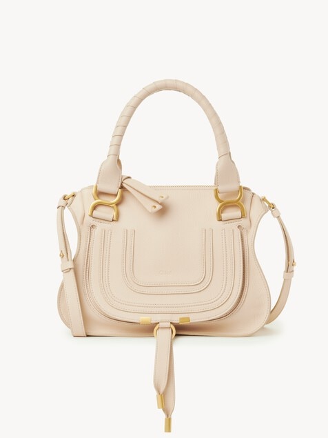 Small Marcie bag in grained leather