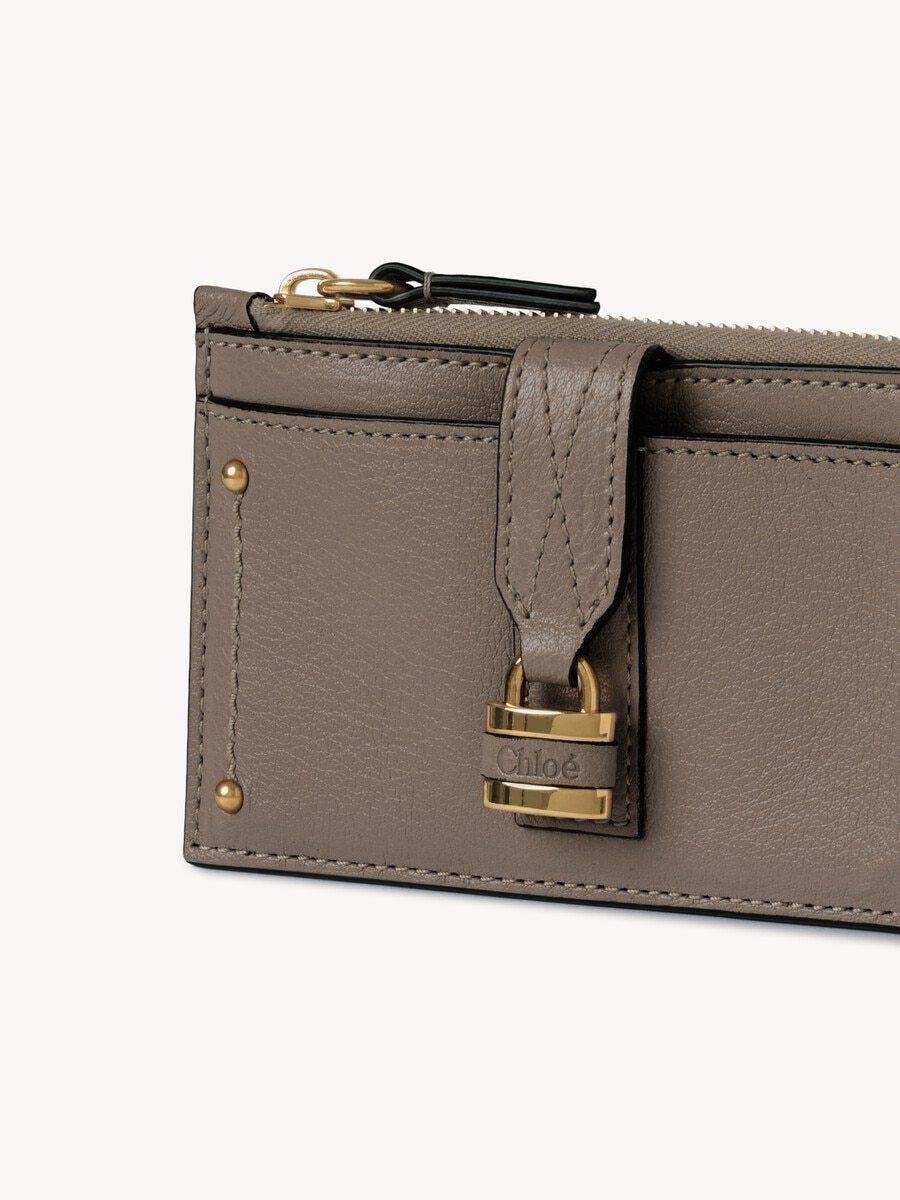 Small Paddington purse with card slots in grained leather - 6