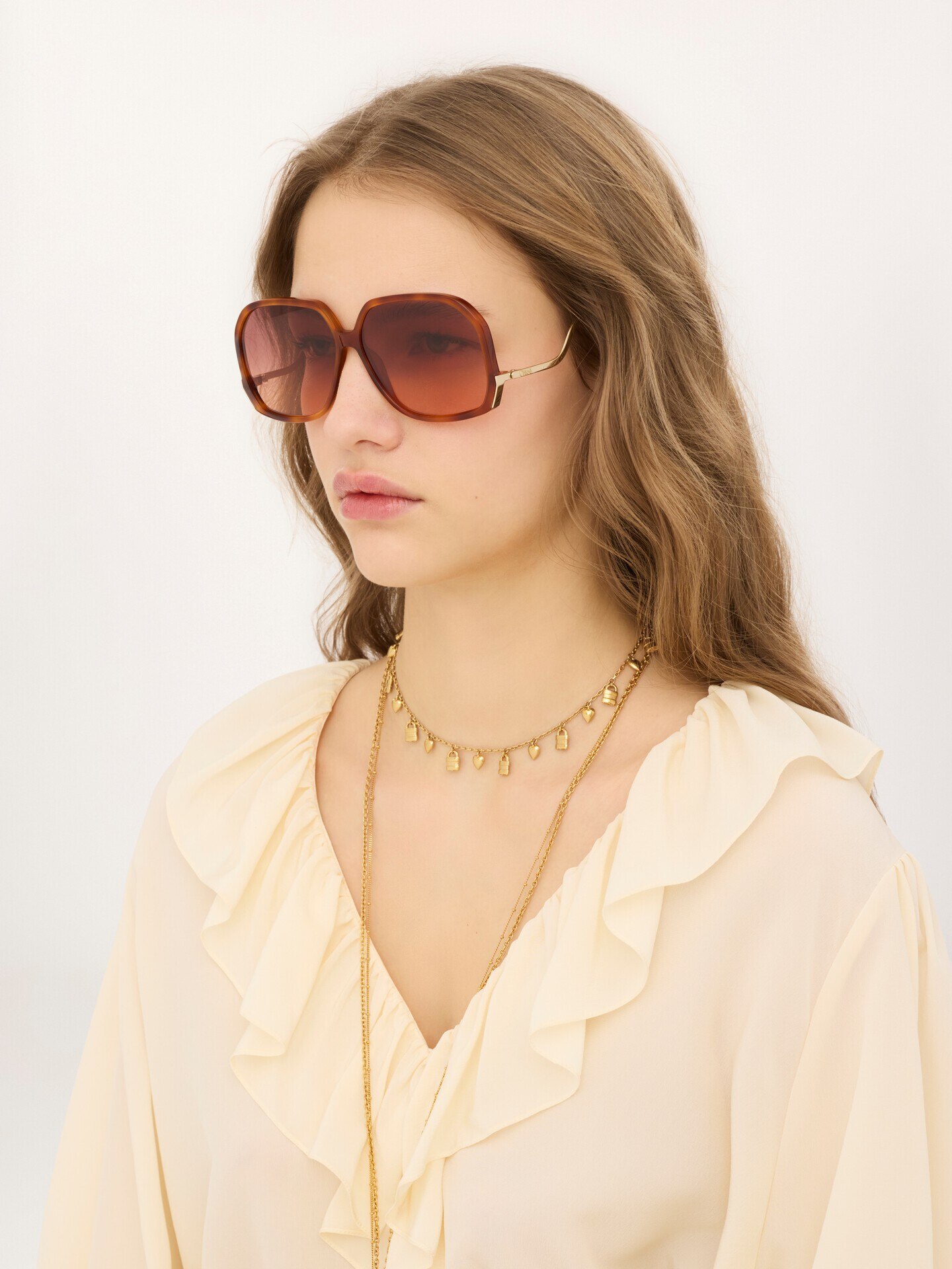 Chlo&eacute; Wavy sunglasses - 6.0