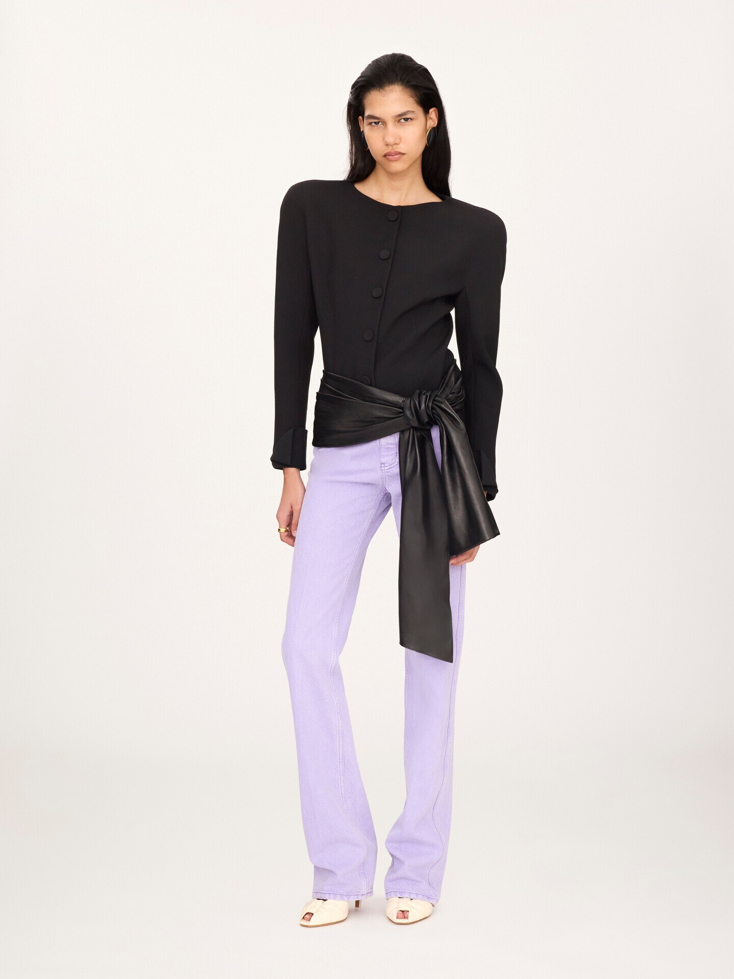 Jeans dritti in denim - 3