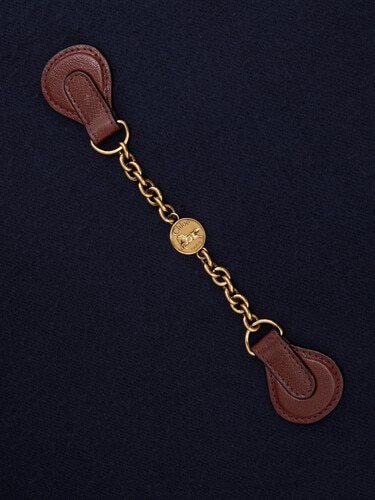 The Chlo&eacute; Horse Medal scarf in wool - 7