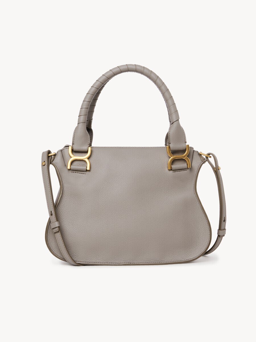 Small Marcie bag in grained leather - 7