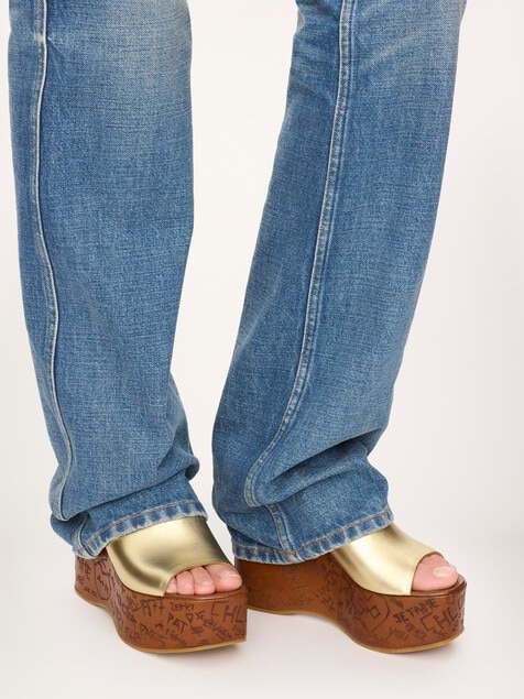 Maxime wedge sandal