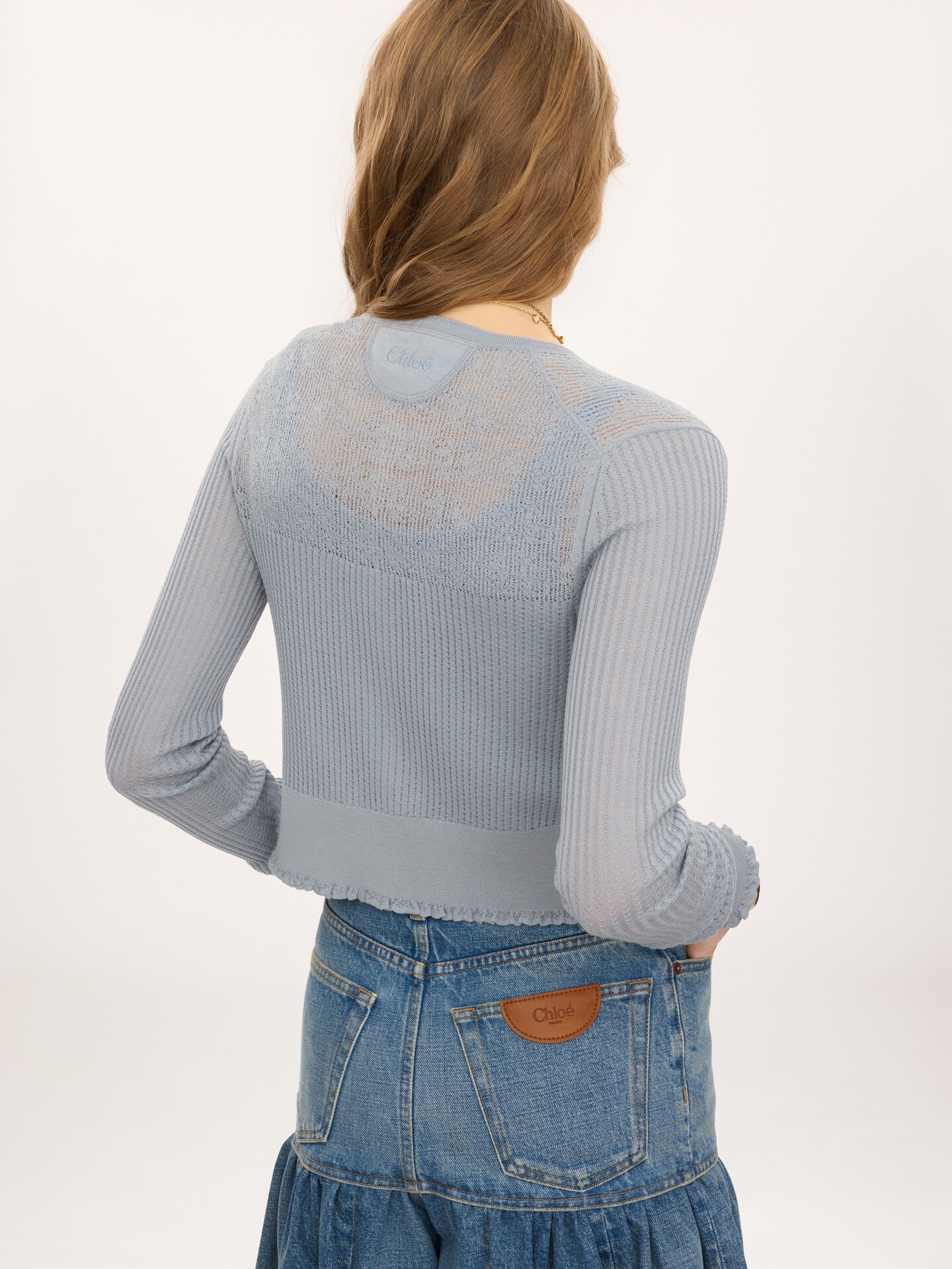 Twin set in a superfine wool knit - 5