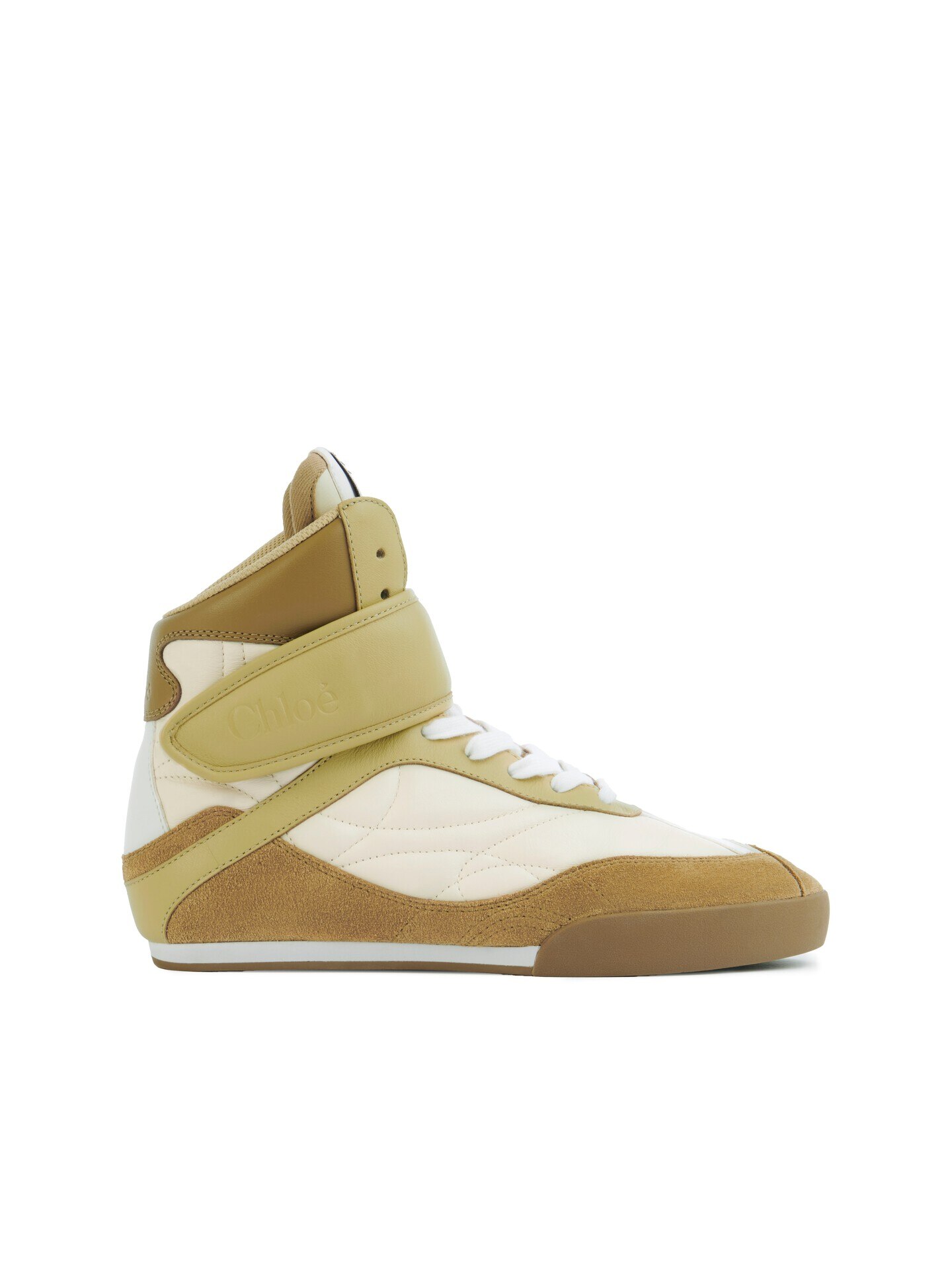 Chloé Kick high-top sneaker Light Ochre - Chloé
