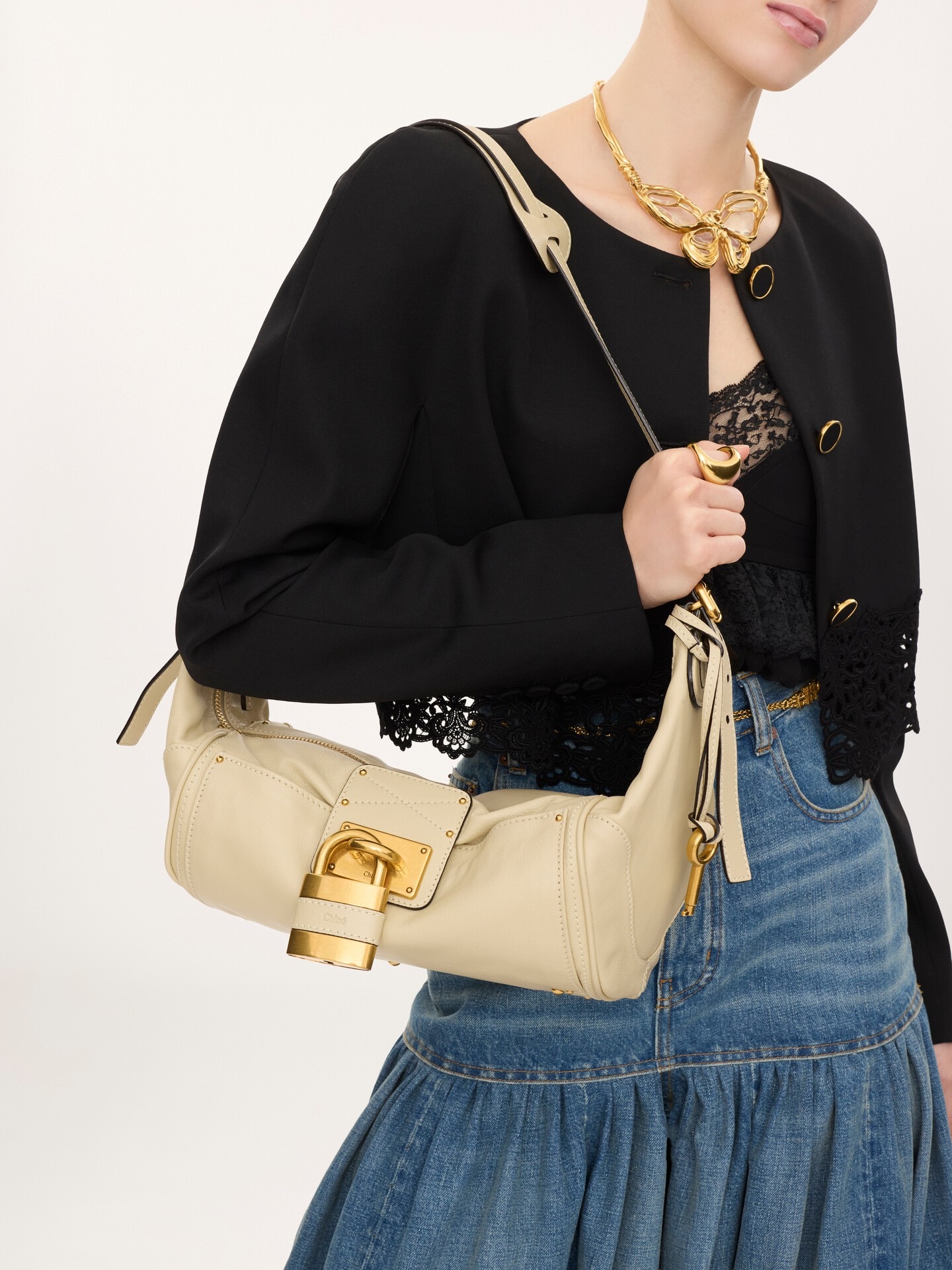 Bolso bandolera Paddington de cuero granulado - 2.0