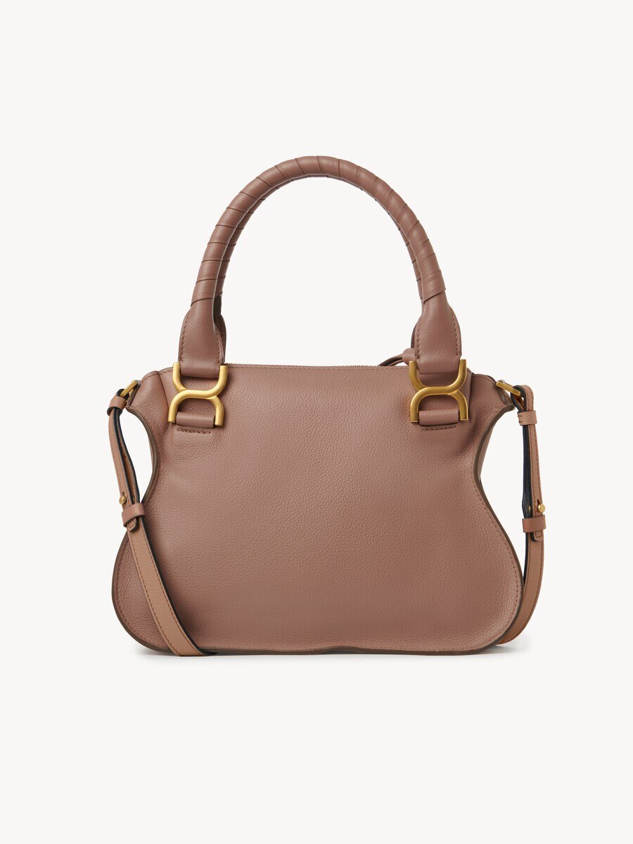 Borsa Marcie piccola in pelle granata - 4