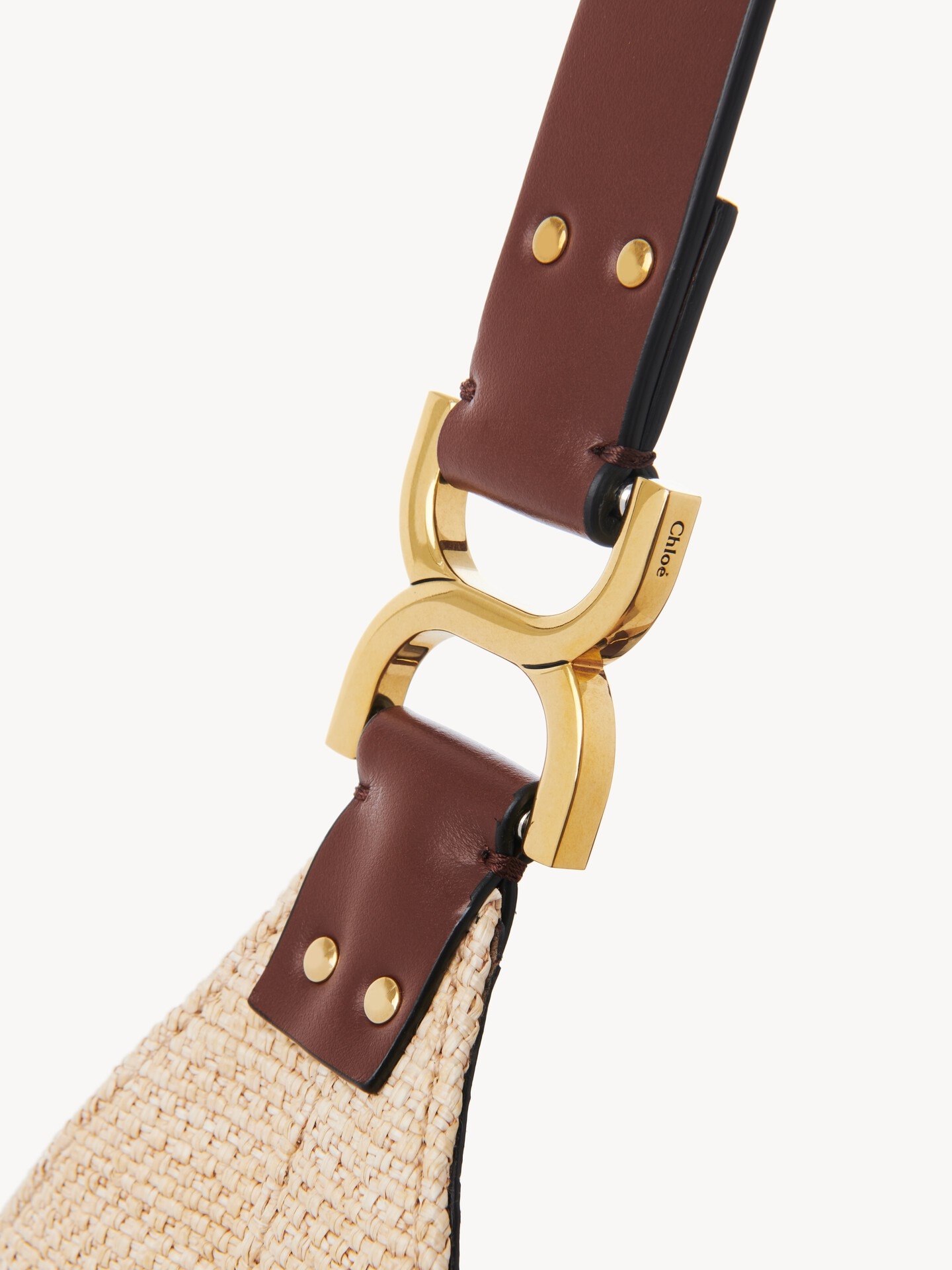 Petit sac hobo Marcie en fibres effet raphia - 7