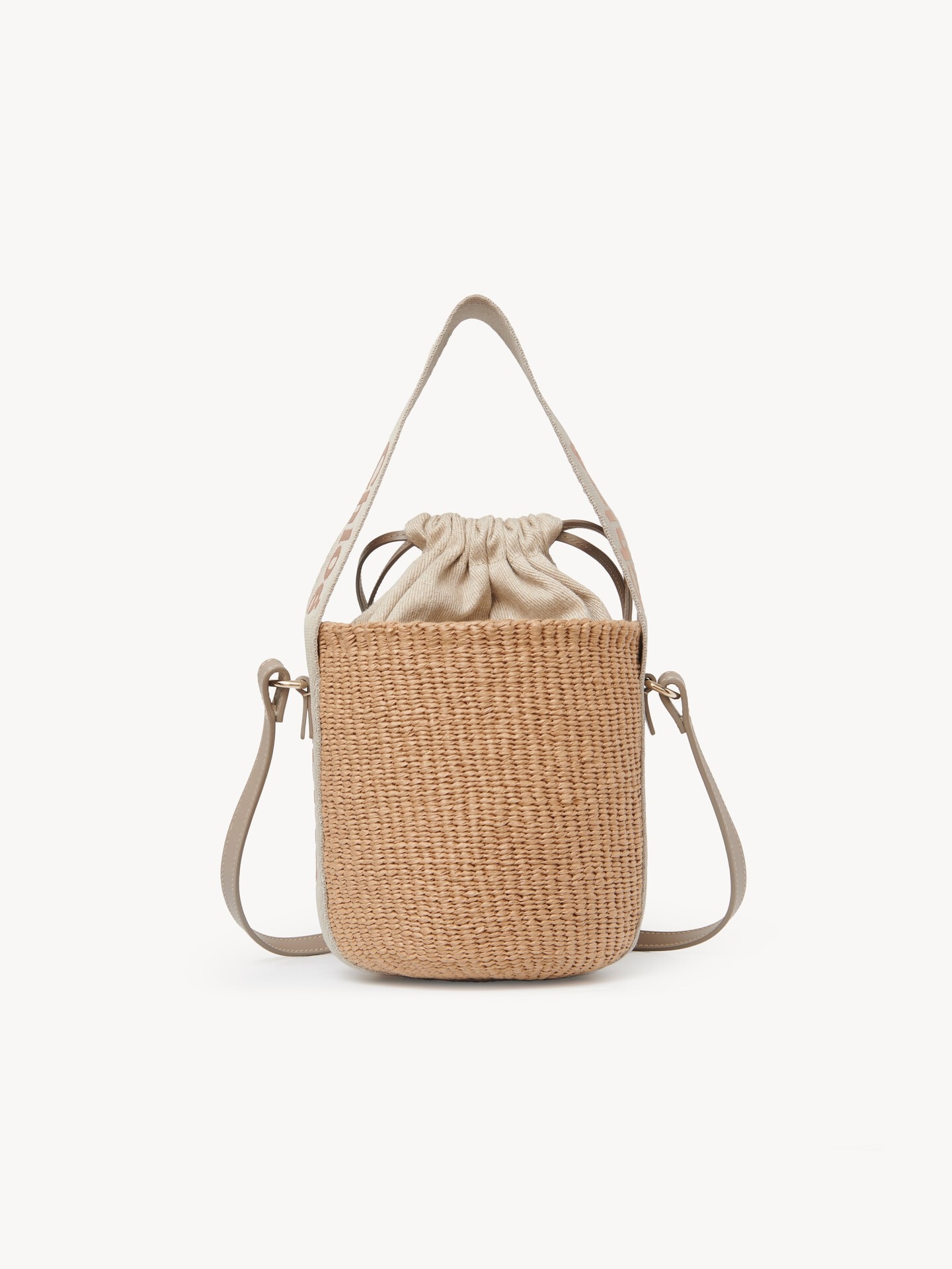 Small Woody basket in natural fibers - 4