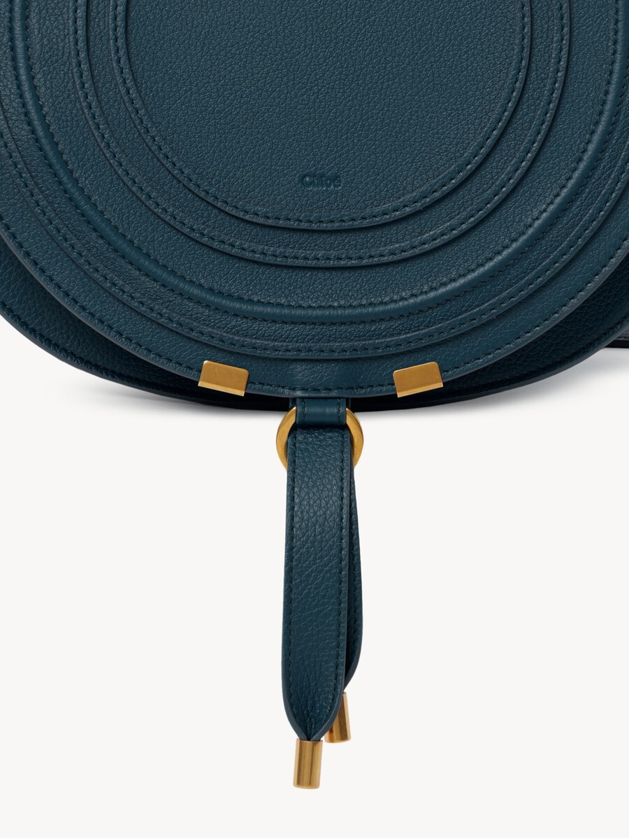 Marcie saddle bag in grained leather - 4