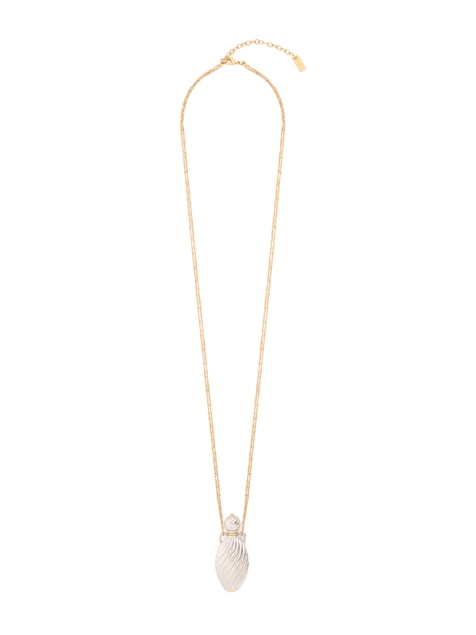 Chloé ネックレス ダブルサークル ストーン付き Chloé ネックレス