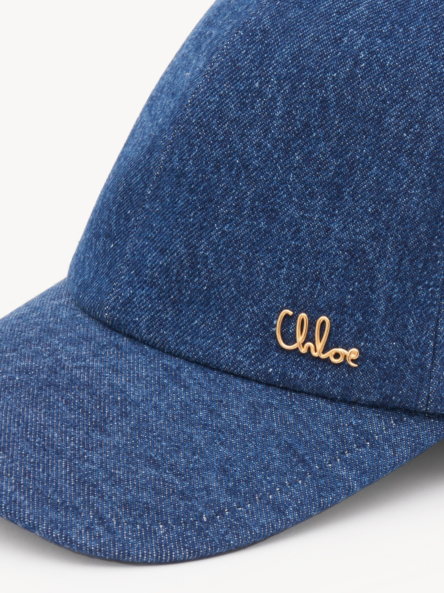 Casquette Chlo&eacute; Iconic en denim - 4