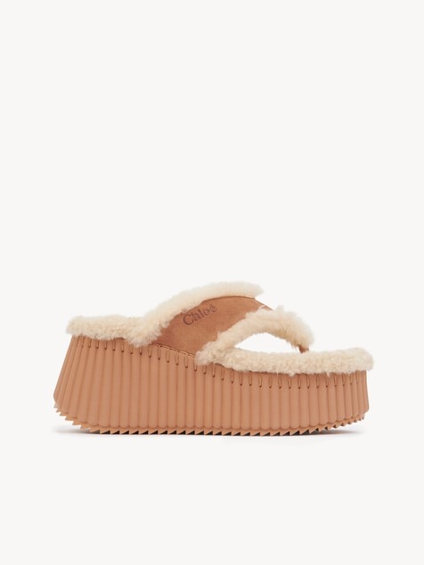 Sandalias con cu&ntilde;a Nama