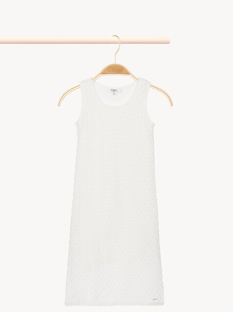 Kids' sleeveless knit dress