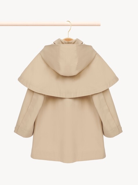 Trench &agrave; capuche enfant
