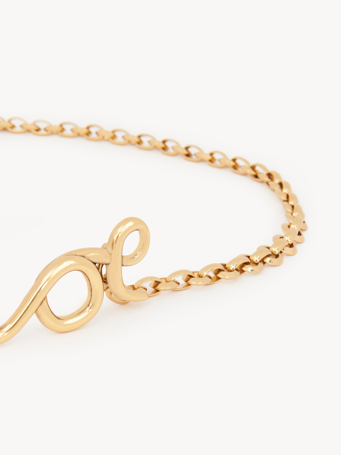 The Chloé Iconic small belt Yellow - Chloé