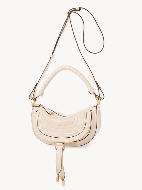 Mini Marcie shoulder bag in soft leather