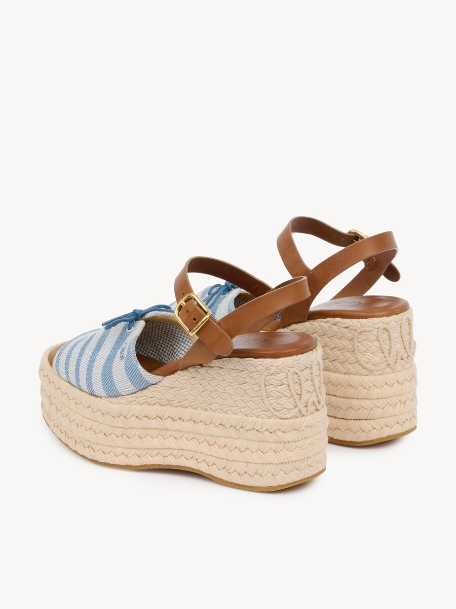 Espadrilles compens&eacute;es Isla - 5