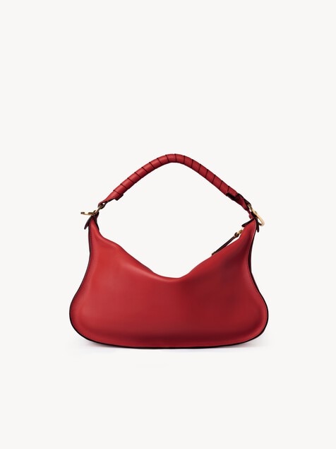 Small Marcie shoulder bag in soft leather