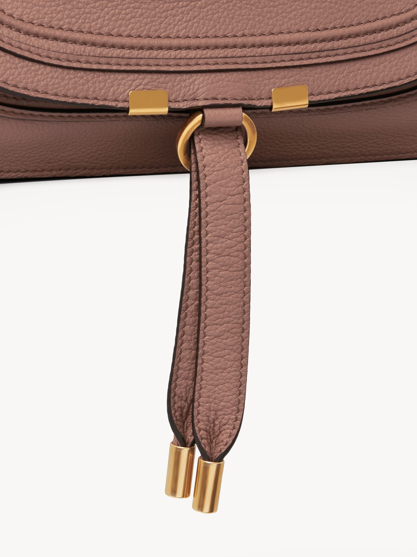 Sac Marcie en cuir grain&eacute; - 6