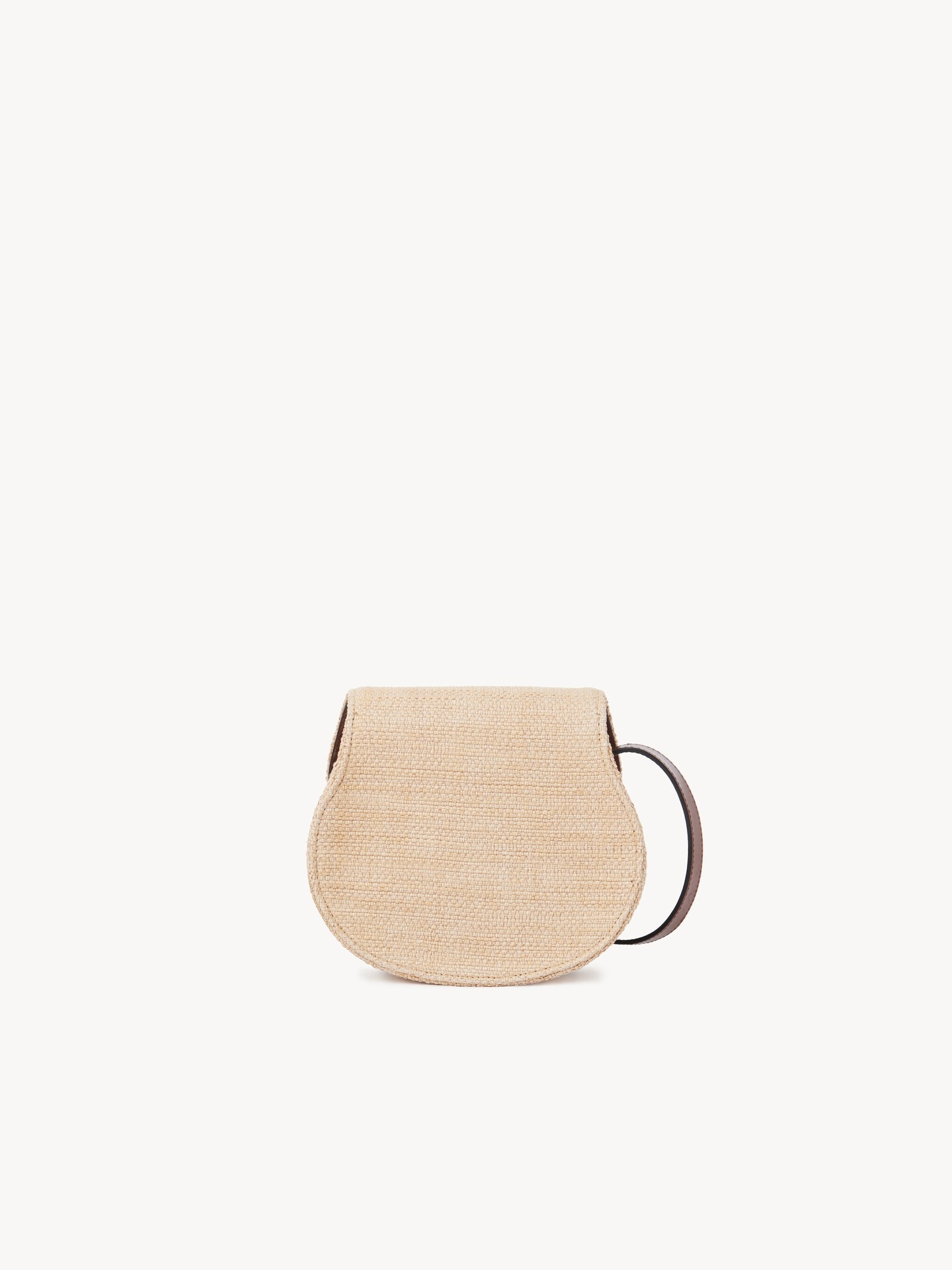 Petit sac port&eacute; &eacute;paule Marcie en fibres effet raphia - 5