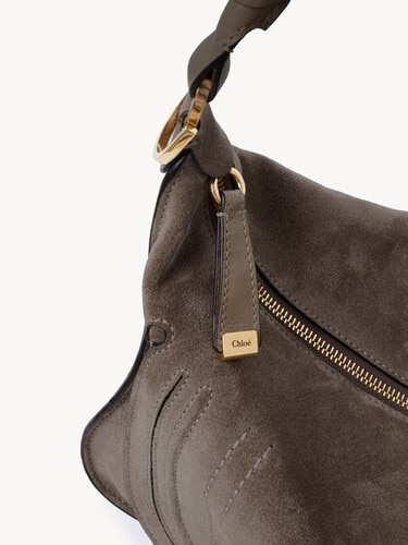 Bolso de hombro Marcie peque&ntilde;o de ante - 6
