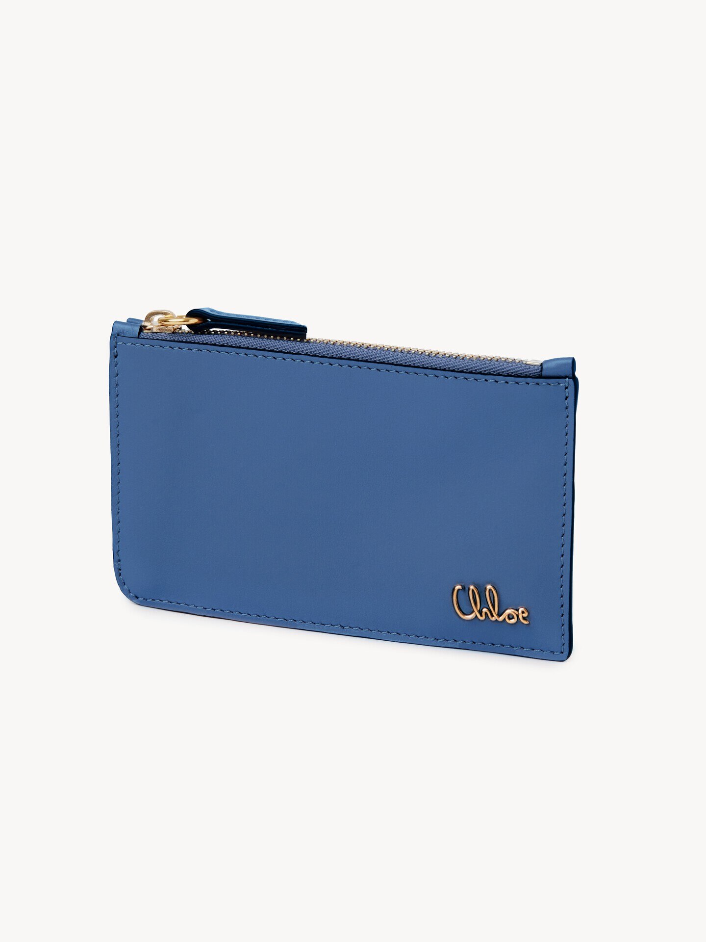 Small Chlo&eacute; Iconic purse with card slots in shiny leather - 3