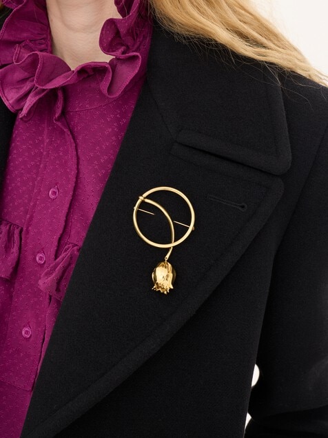 The Chlo&eacute; Tulip brooch