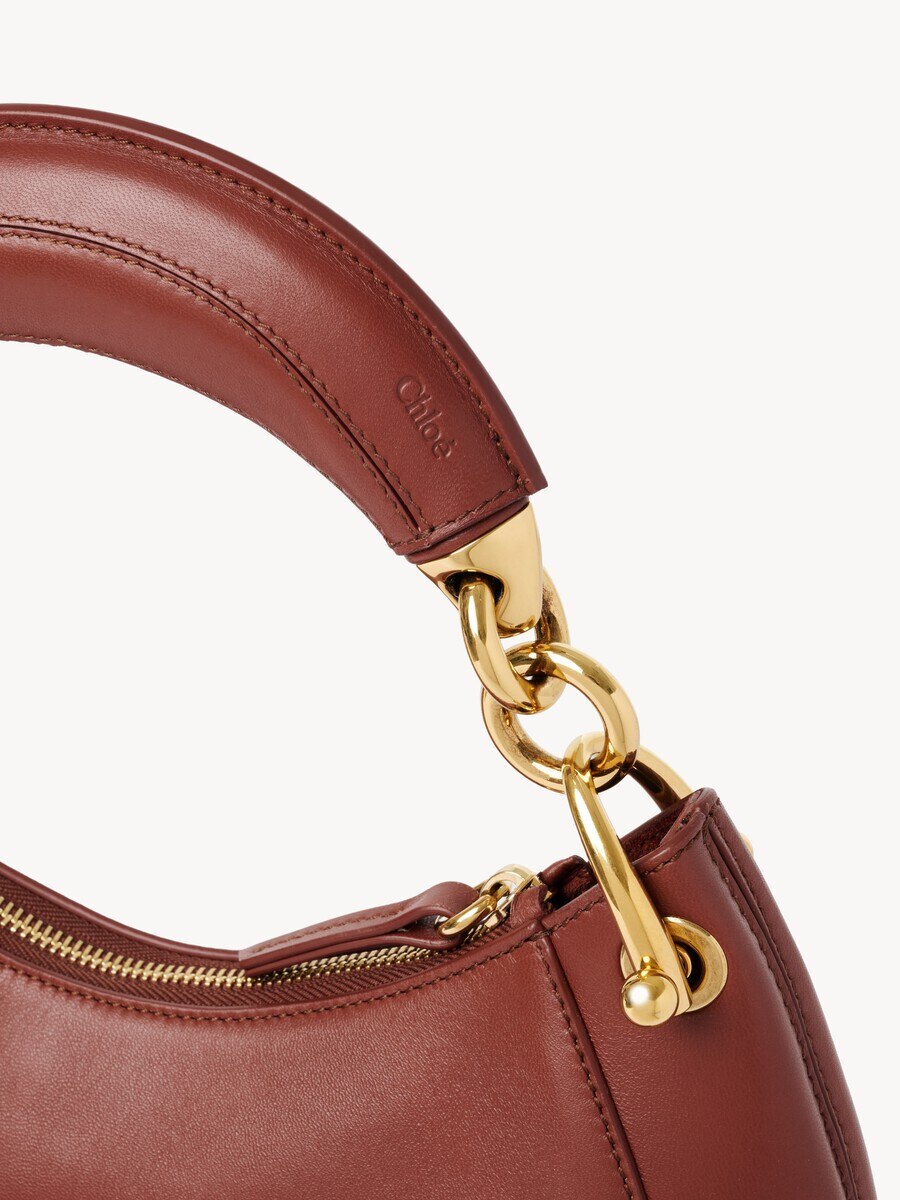 Small Chlo&eacute; Banana zipped hobo bag in soft leather - 7