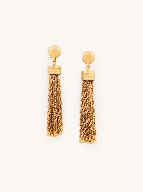 The Chloé Pompoms earrings