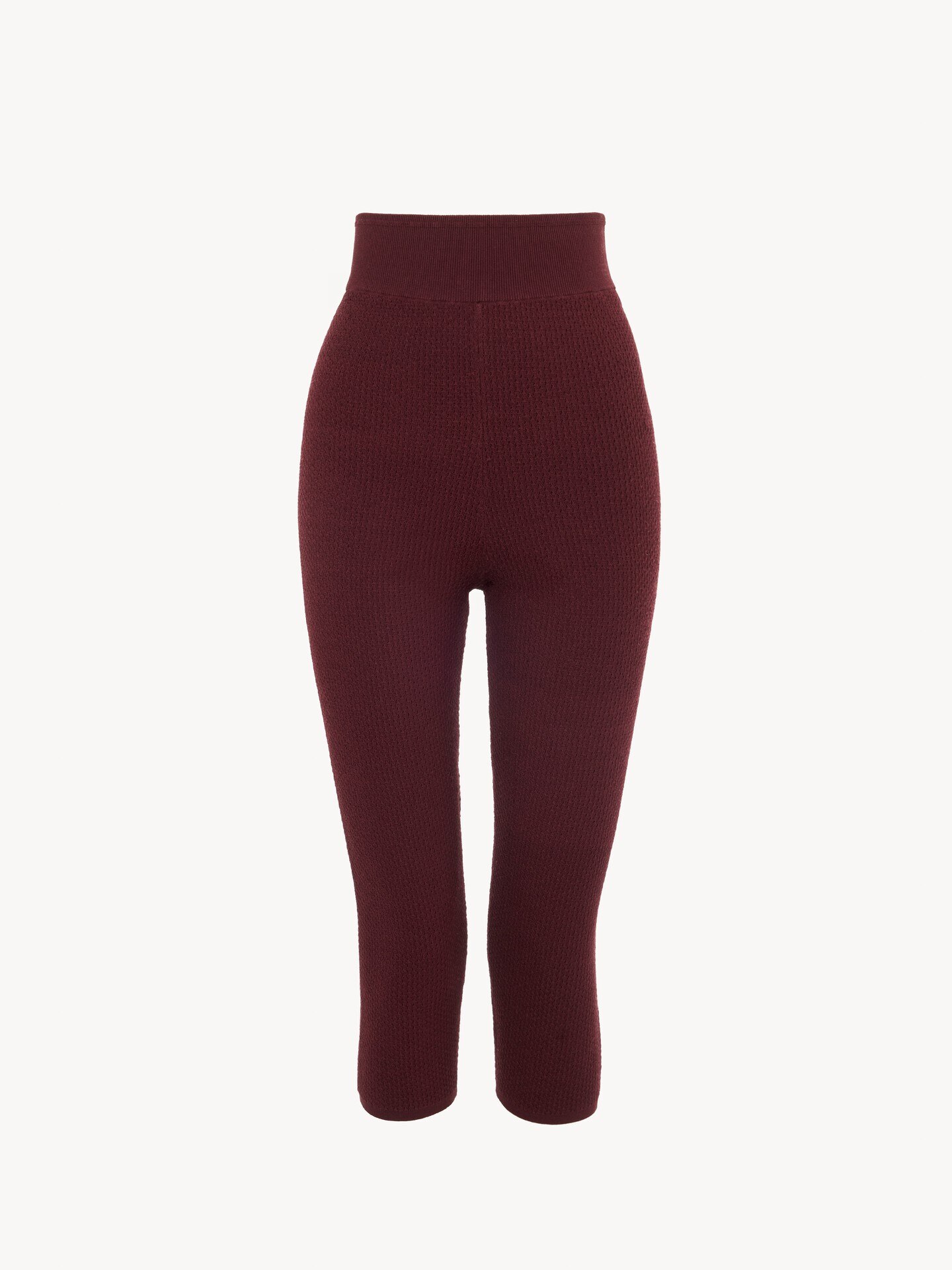 Capri leggings in a stretch knit - 1.0