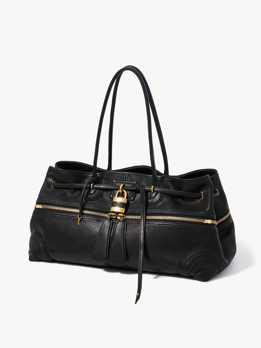 Bolso East-West Paddington Sling grande de cuero suave - 5