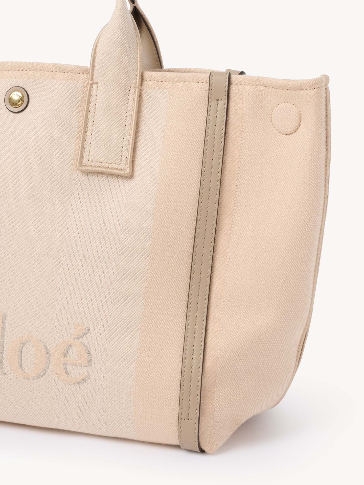 Chlo&eacute; Carry Tote Bag aus Canvas - 7