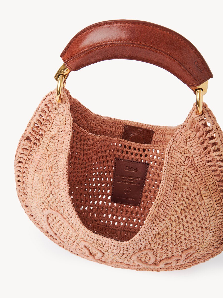 Summer Banana hobo bag in raffia - 6