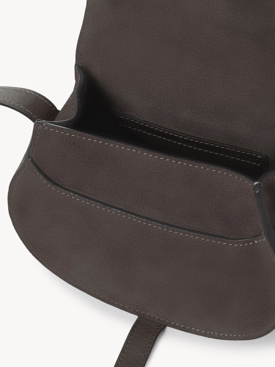 Bolso saddle peque&ntilde;o Marcie de ante - 6