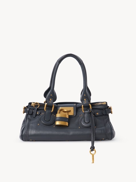 Bolso Paddington de cuero granulado