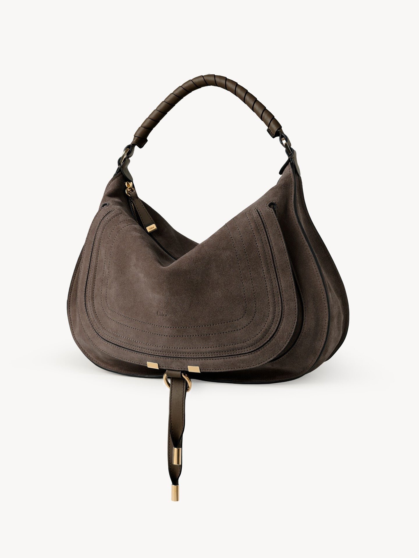 Marci Schultertasche aus Wildleder - 4