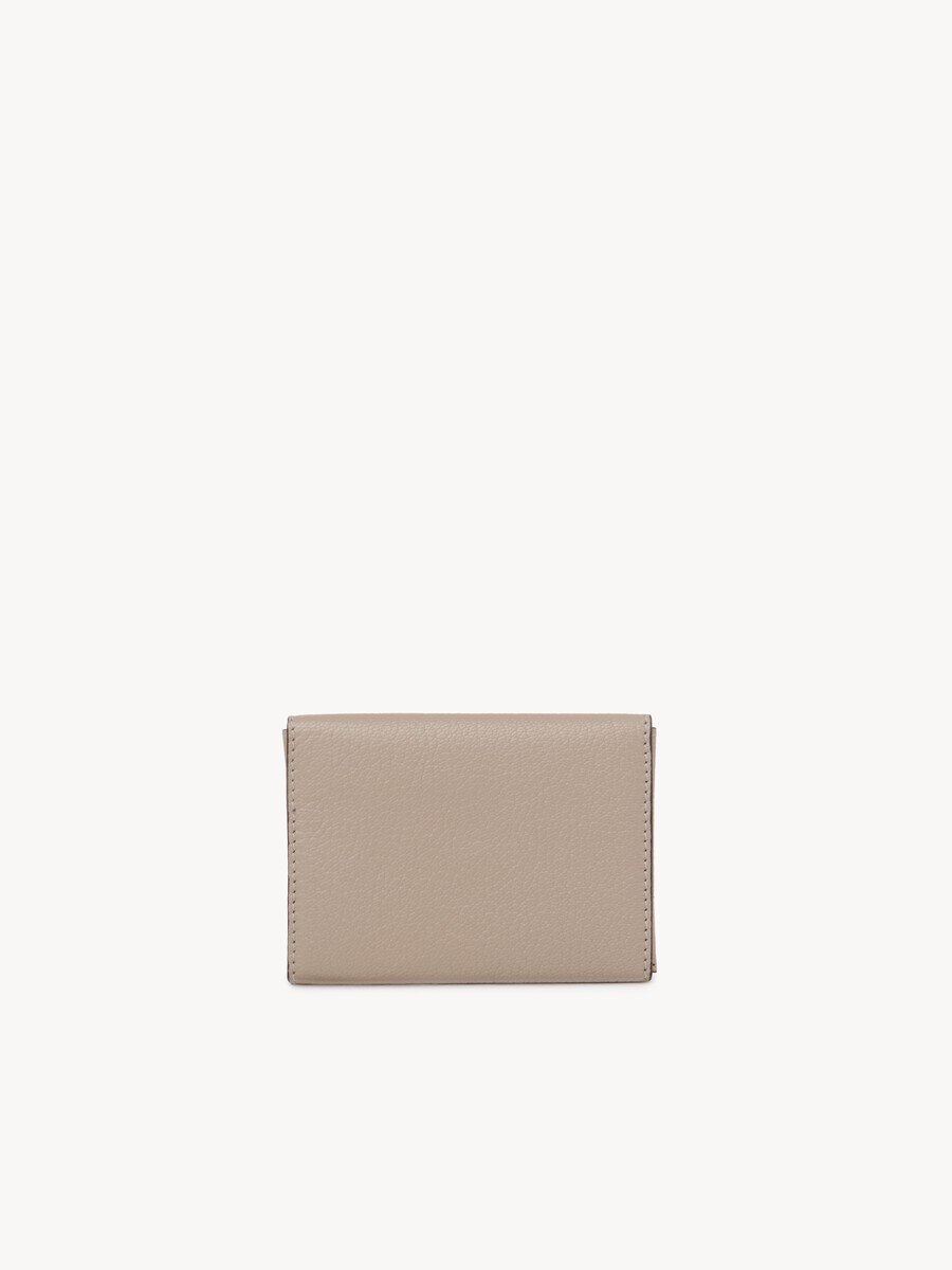 Envelope card holder in grained leather - 4
