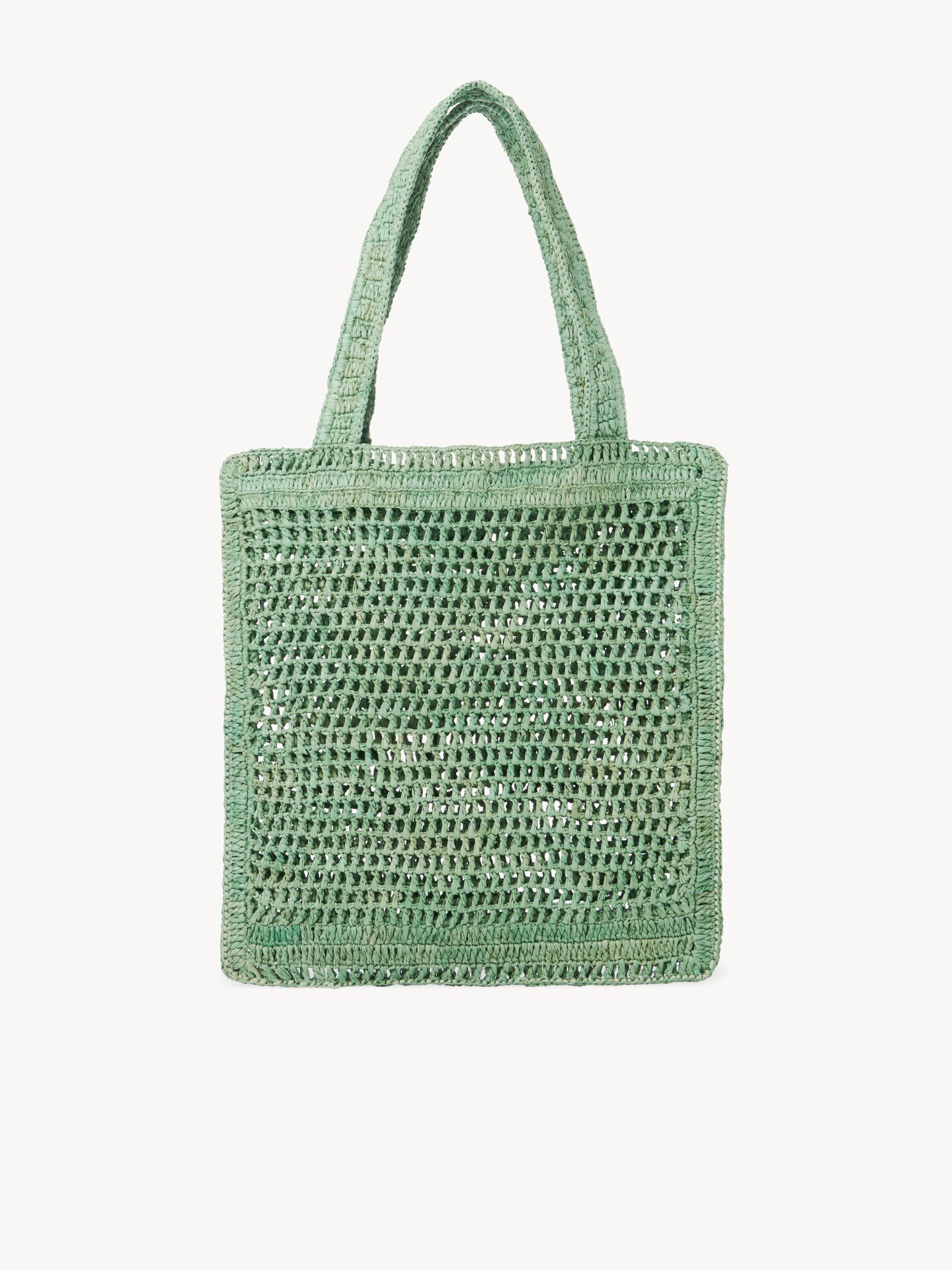 Summer Banana tote bag in raffia - 5